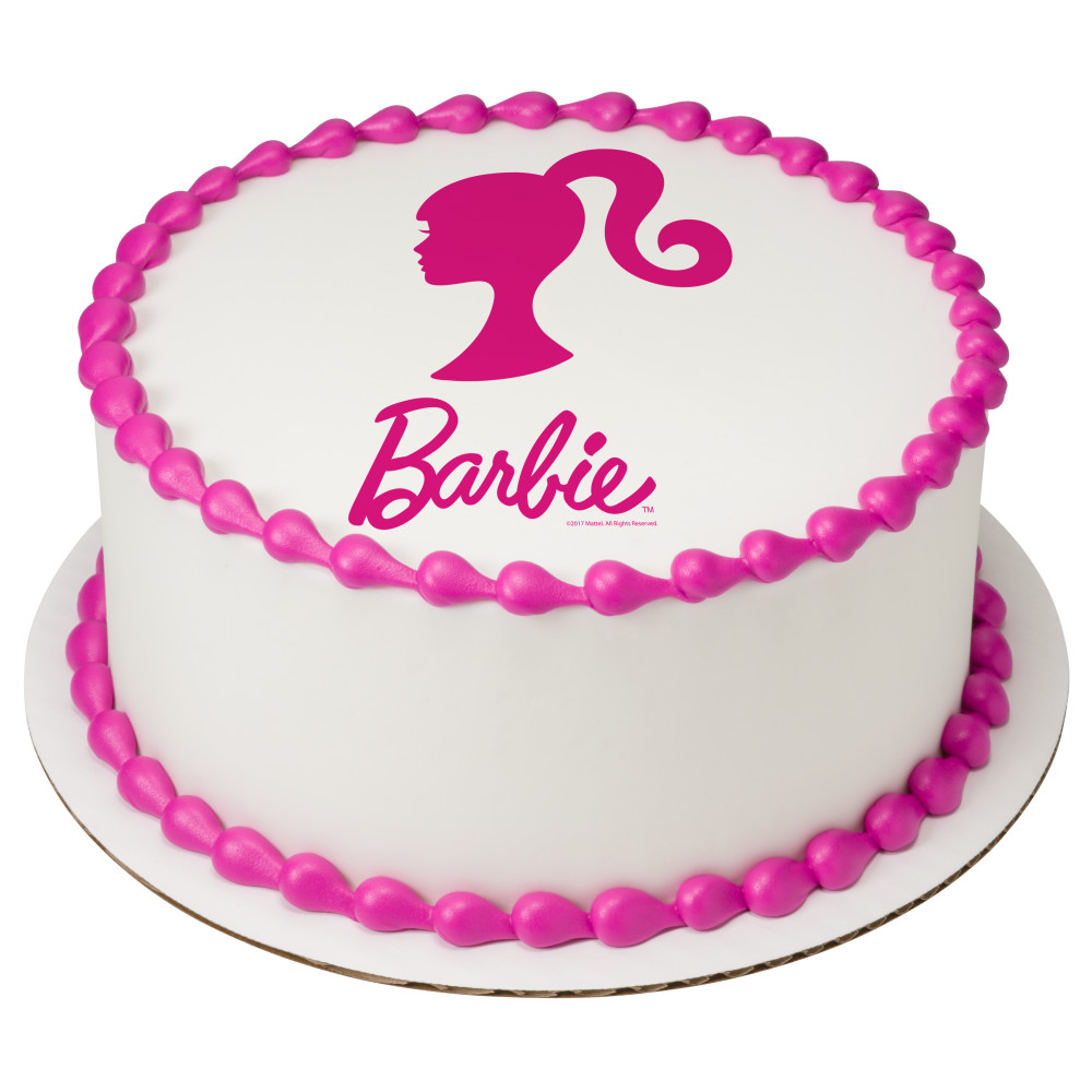 Order Barbie™ Silhouette Edible Image® by PhotoCake® Cake from COBORN'S ...