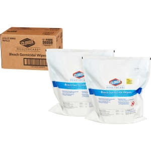Clorox, Clorox® Healthcare® Bleach Germicidal Disinfectants,  110 Wipes/Container
