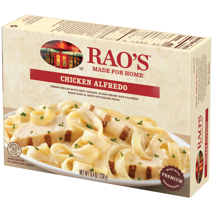 Chicken Alfredo Frozen Meal, 8.4 oz - Right angle Image