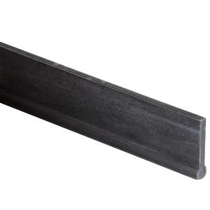 Unger, ErgoTec Soft Replacement, 6", Gray, Rubber Squeegee