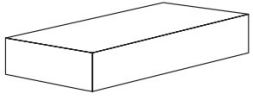 Elba Brown 8×24 Elemento L Corner Left Grip