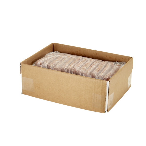 FONTANINI(r) Breakfast Pork Sausage Link, Raw, 2 oz.,10 lb . C1RM - Front Right Open Case (Hi Res)