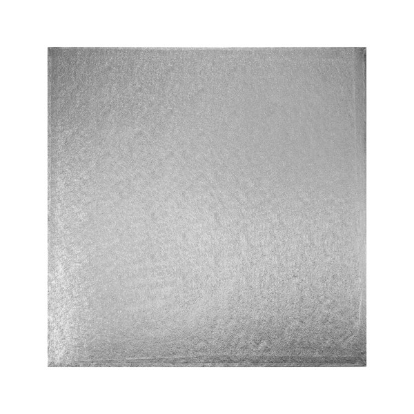 18" Square Silver Foil Cake Board
