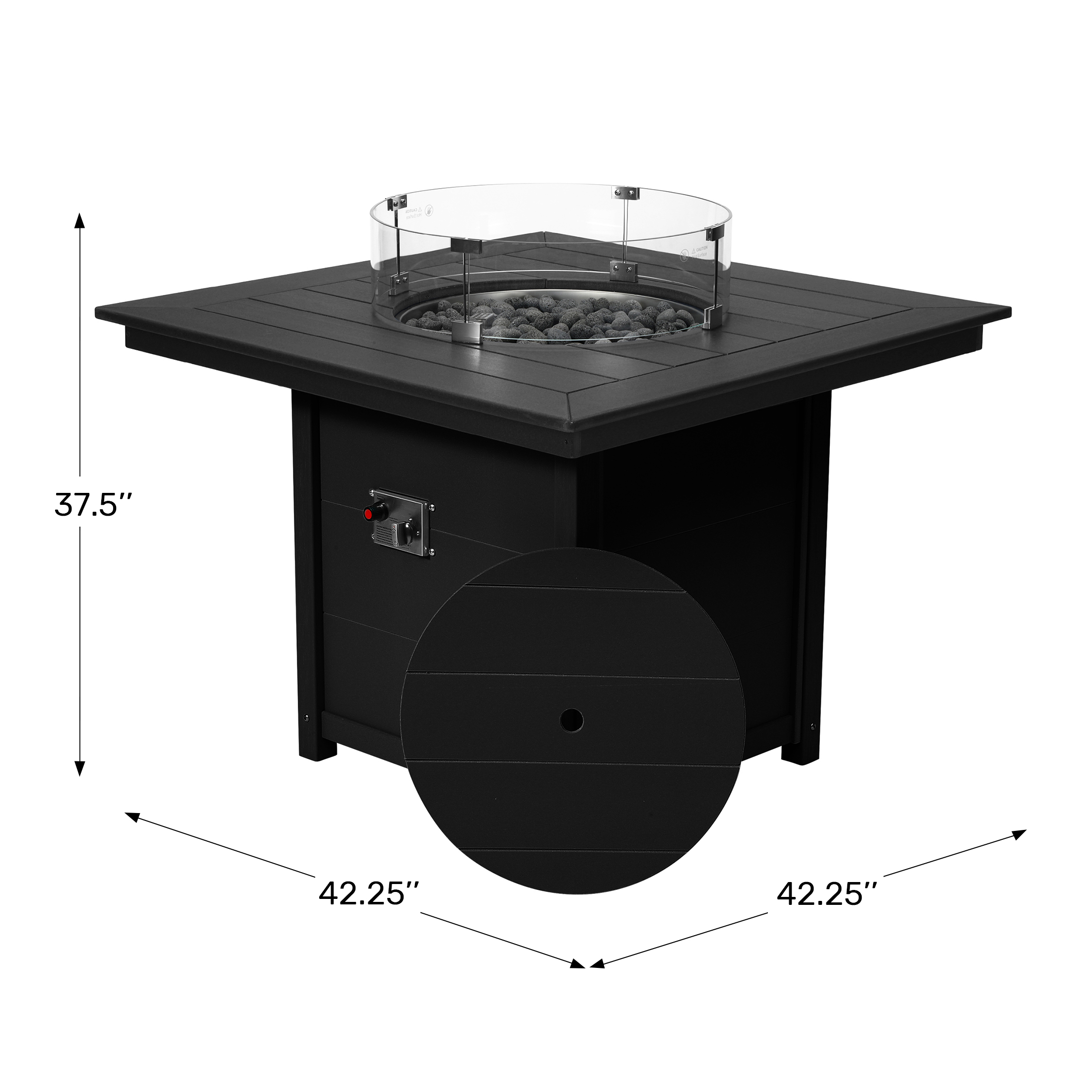 Modern Outdoor Patio Propane 42