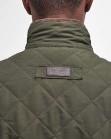 Shoverler Quilted Jacket Dark Olive