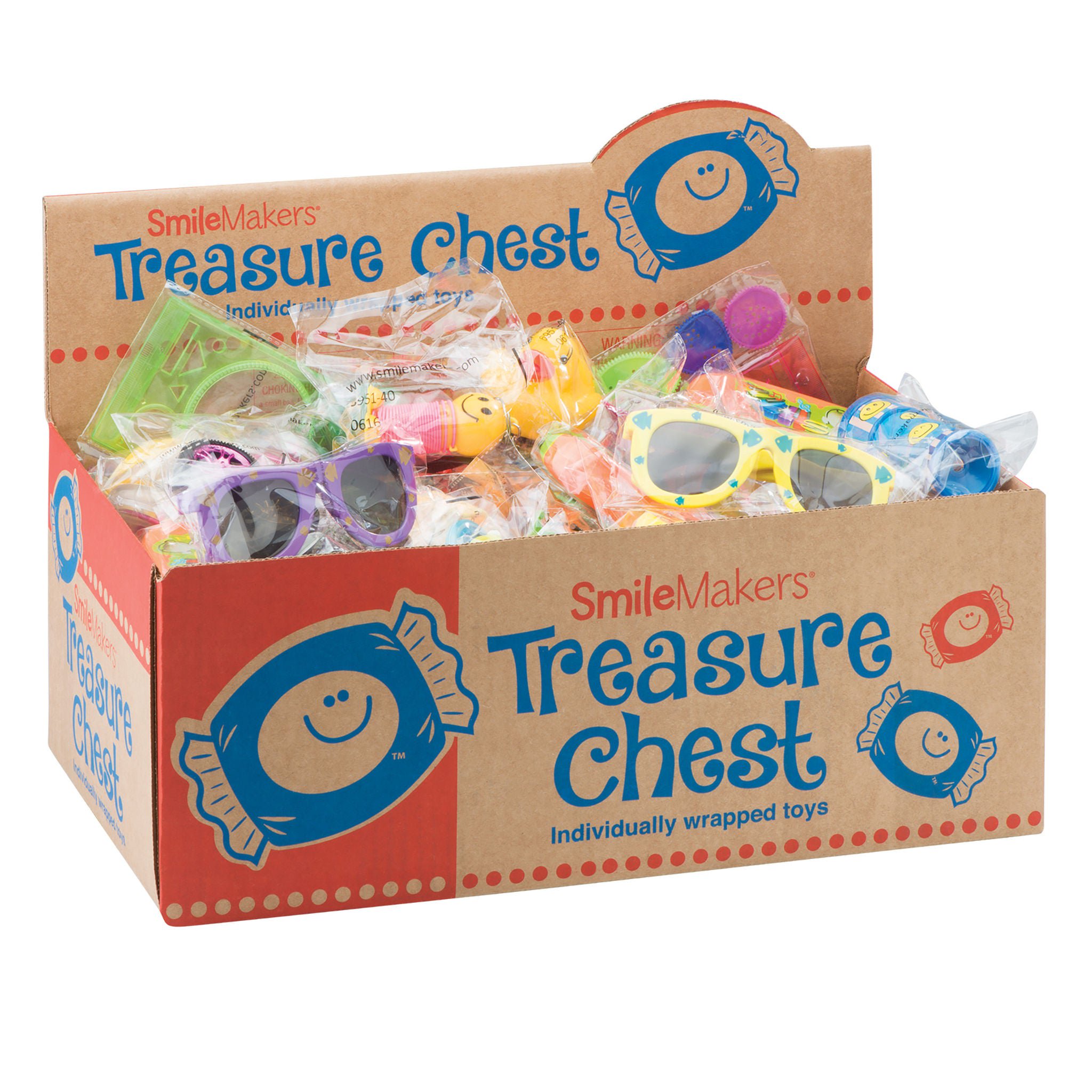 Toy Chest SmileMakers® 200 per Pack Good Clean Fun Treasure Chest
