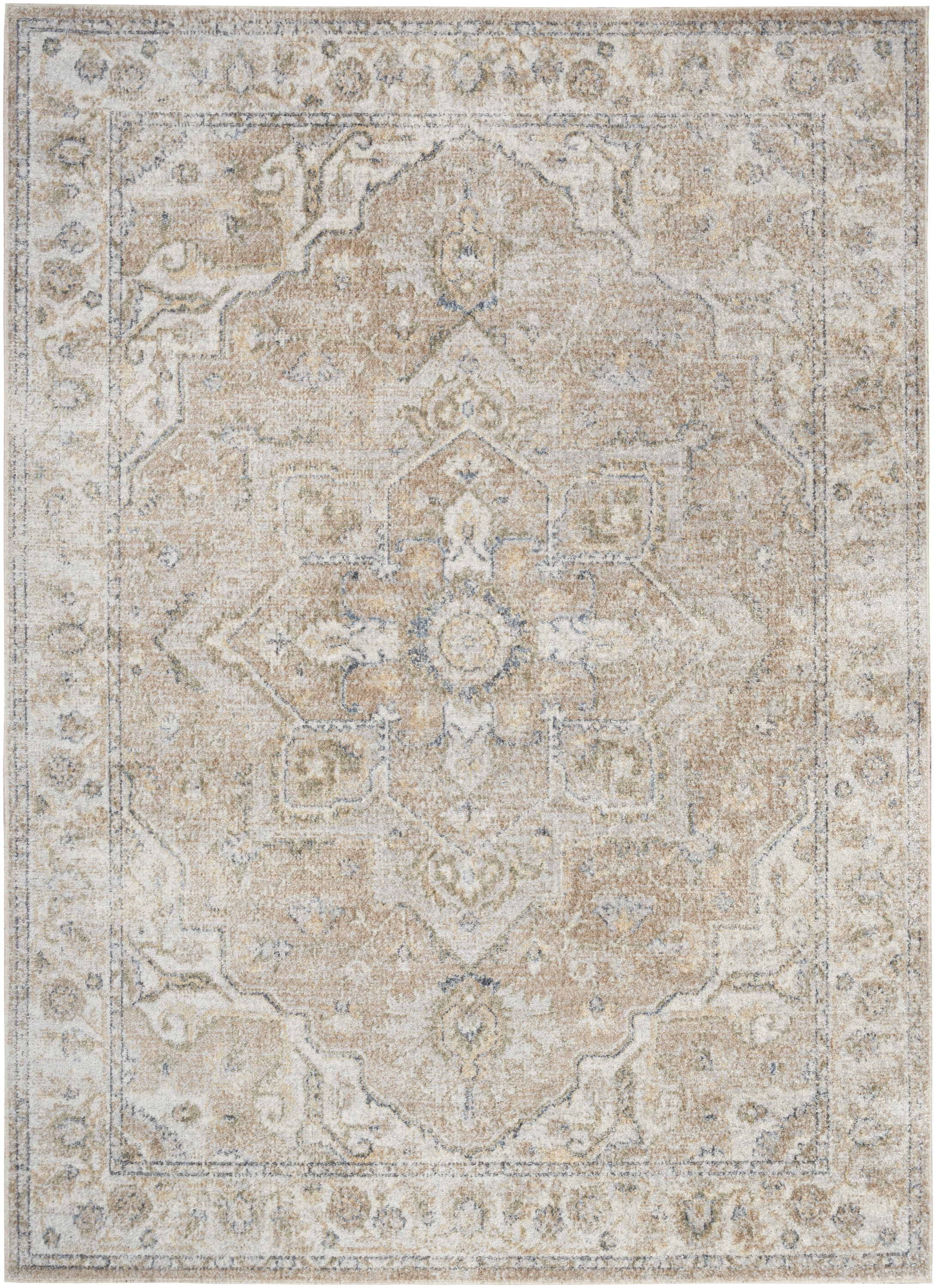 79.00" x 108.00" x .25" Astra Machine Washable Turkey N1765