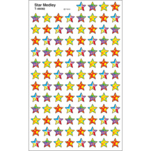 Star Medley superShapes Stickers, 800 ct