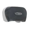 Georgia Pacific, Side-by-Side 2-Roll, Standard Bath Tissue Dispenser, Translucent Smoke