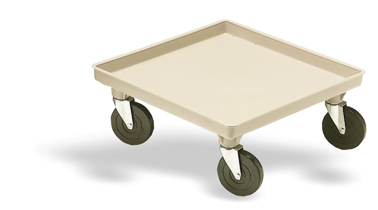 Carro de plástico para cestas