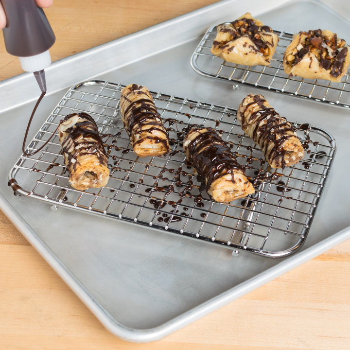 Half-size Super Pan 3® stainless steel wire cooling grate