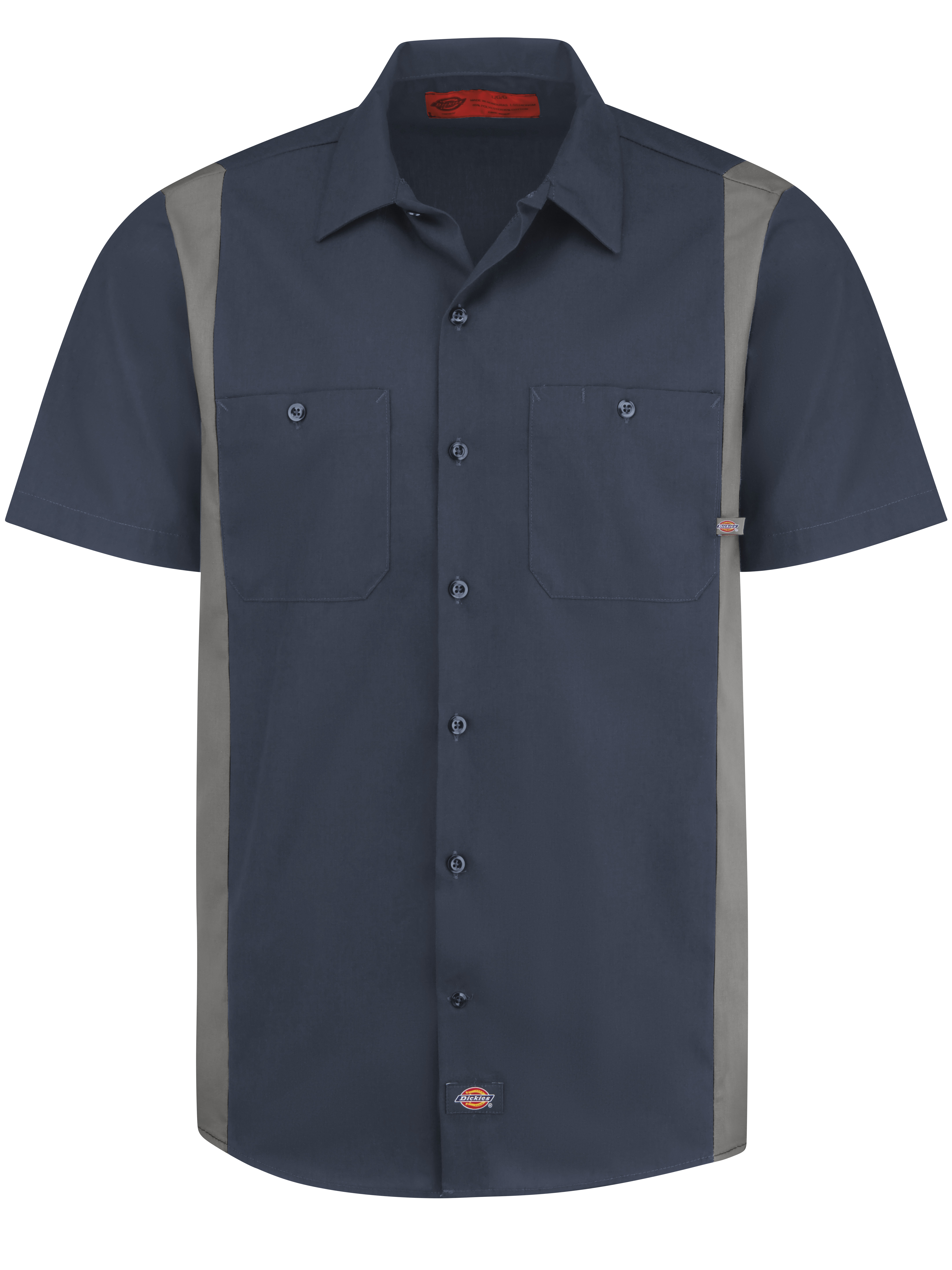 Men‘s Industrial Color Block Short-Sleeve Shirt-Dickies