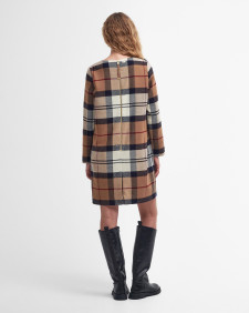Nancy Tartan Mini Dress Hessian Tartan