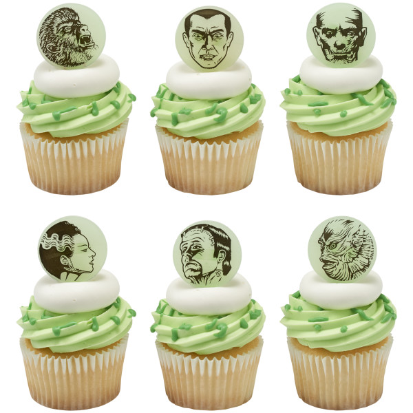 Universal Monsters Cupcake Rings