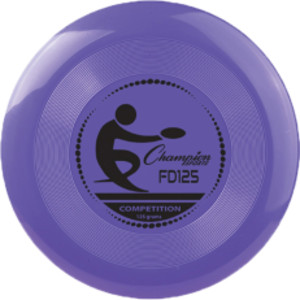 Plastic Competition Disc, 125g, Assorted Colors