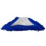Impact, Layflat®, 24"W, Microfiber, Gray/Green, Hook & Loop, Dust Mop