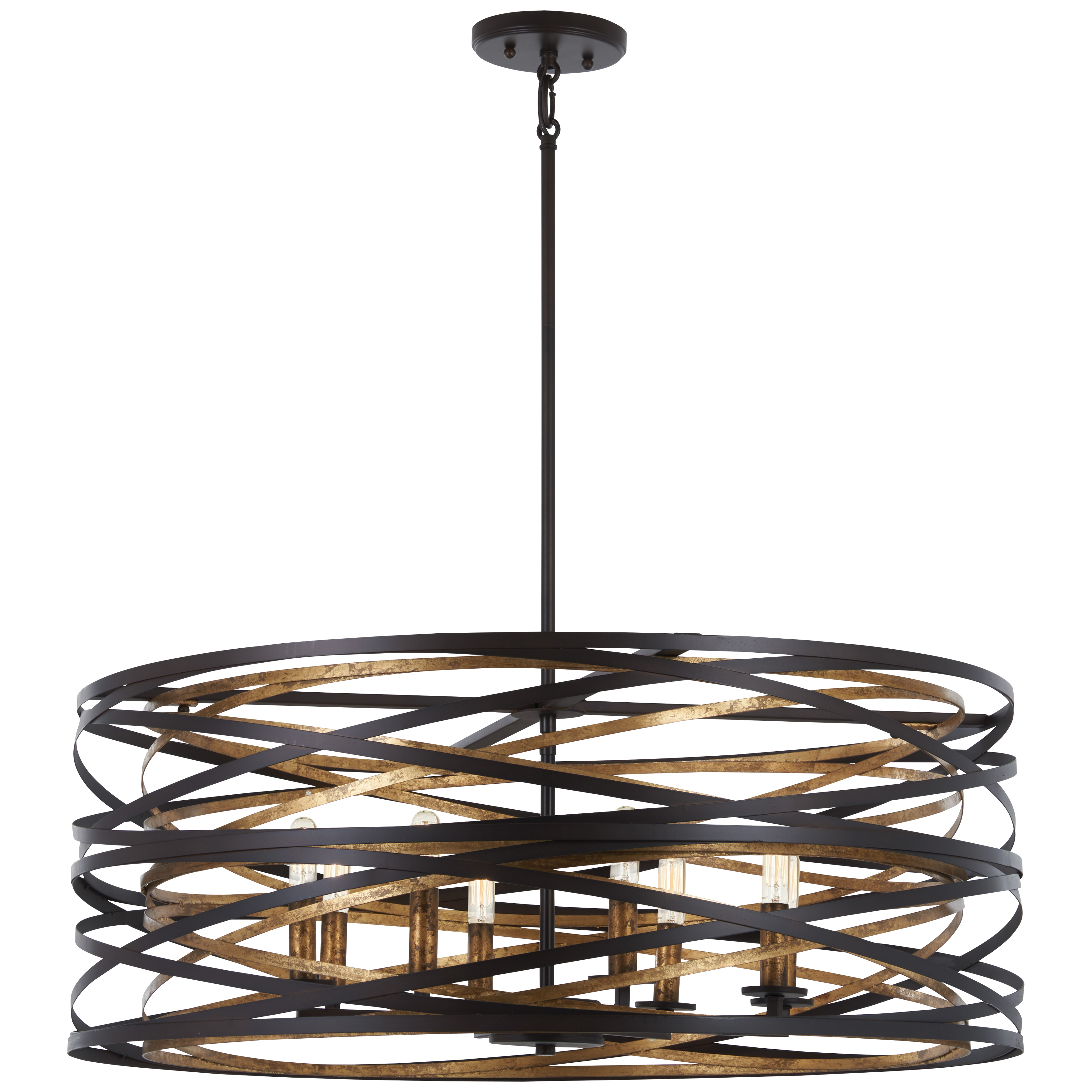 Vortic Flow - 8 Light Pendant