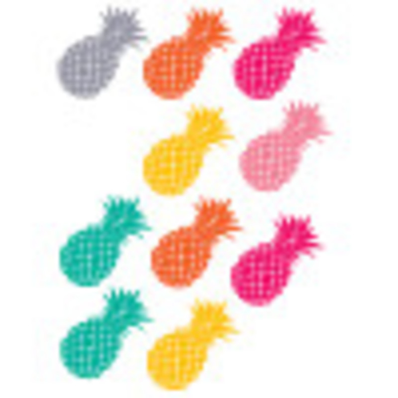 Tropical Punch Pineapples Accents, Pack of 30
