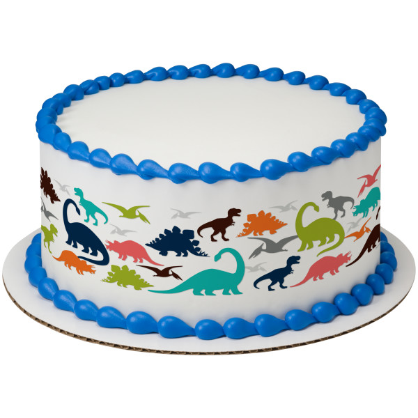 Dinosaur PhotoCake® Edible Image® Strips