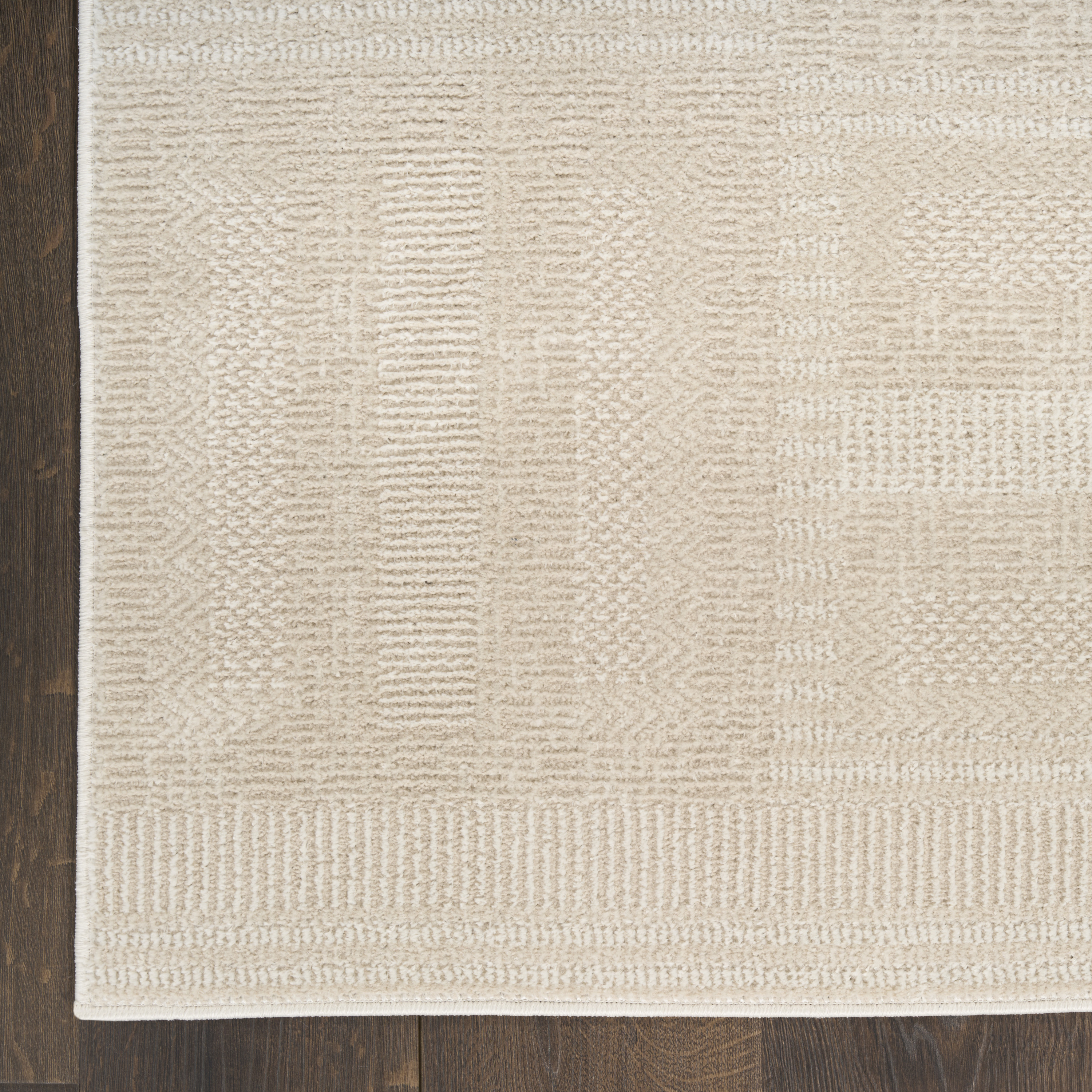 Nourison Nordic 6' x 9' Taupe Modern Indoor Rug