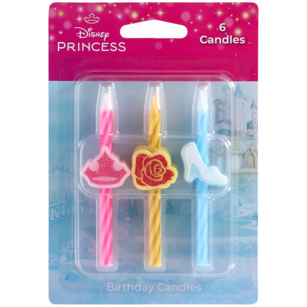 Disney Princess Icon Licensed Candles