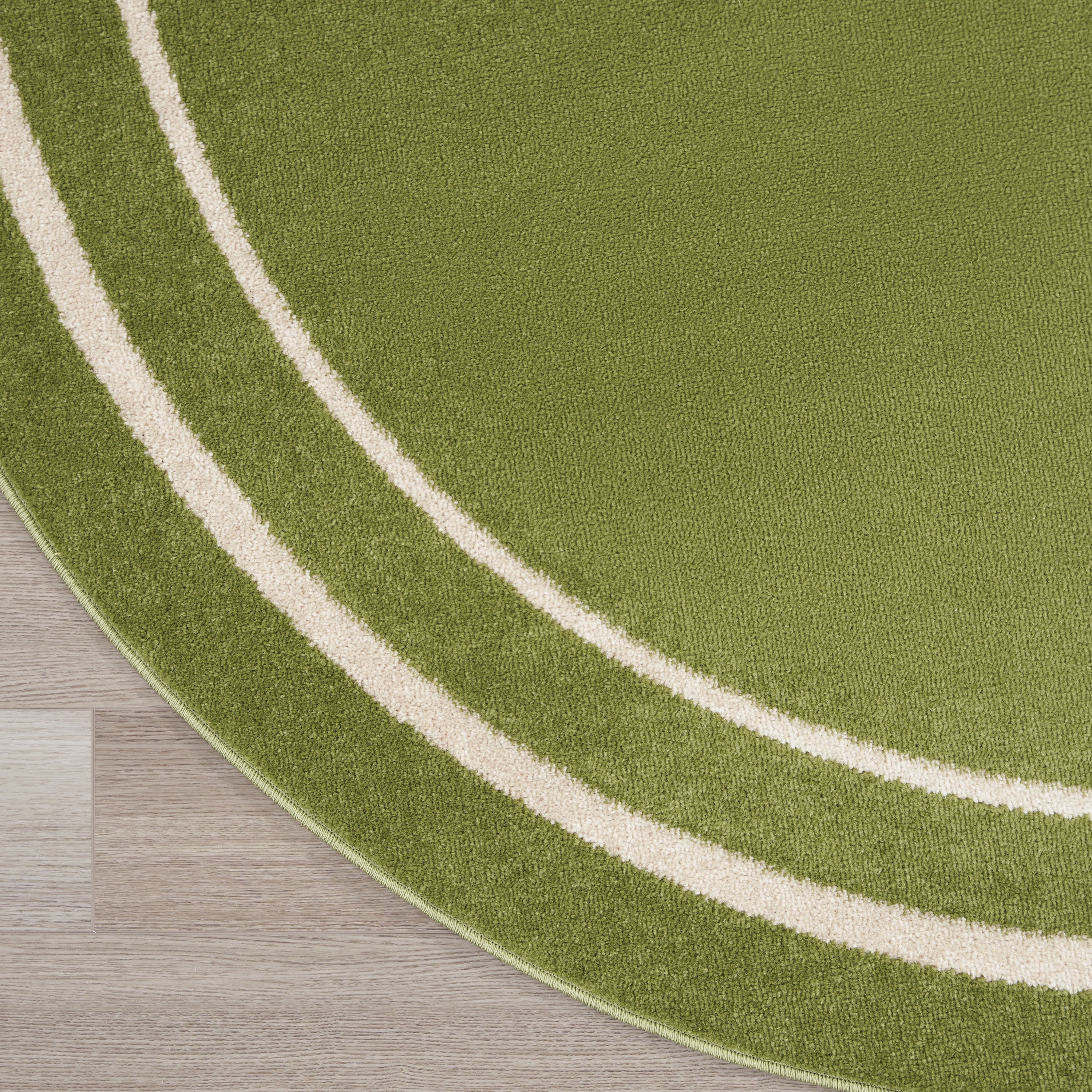 Nourison Nourison Essentials 8' x Round Green Ivory Contemporary Rug