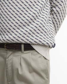 Maglione Masham a collo alto con risvolto 