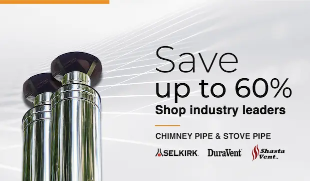 Chimney Pipe & Stove Pipe, Save Up to 60% Shop the Industry Leaders, DuraVent, ShastaVent, & Selkirk.