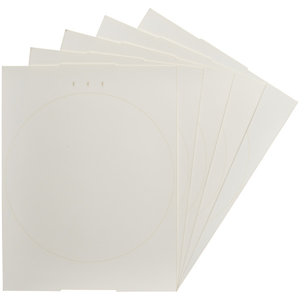PhotoCake® ColorCanvas™, 6" Circle Made Simply™ PhotoCake® Edible Paper