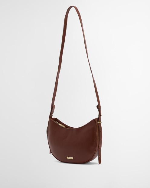 Sorrel Leather Sling Bag Brown