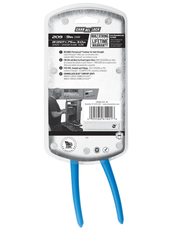 209 9-inch Oil Filter/PVC Pliers