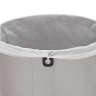 Rubbermaid Commercial, Refine™, 16 gal, Metal, Stainless Steel, Round, Receptacle