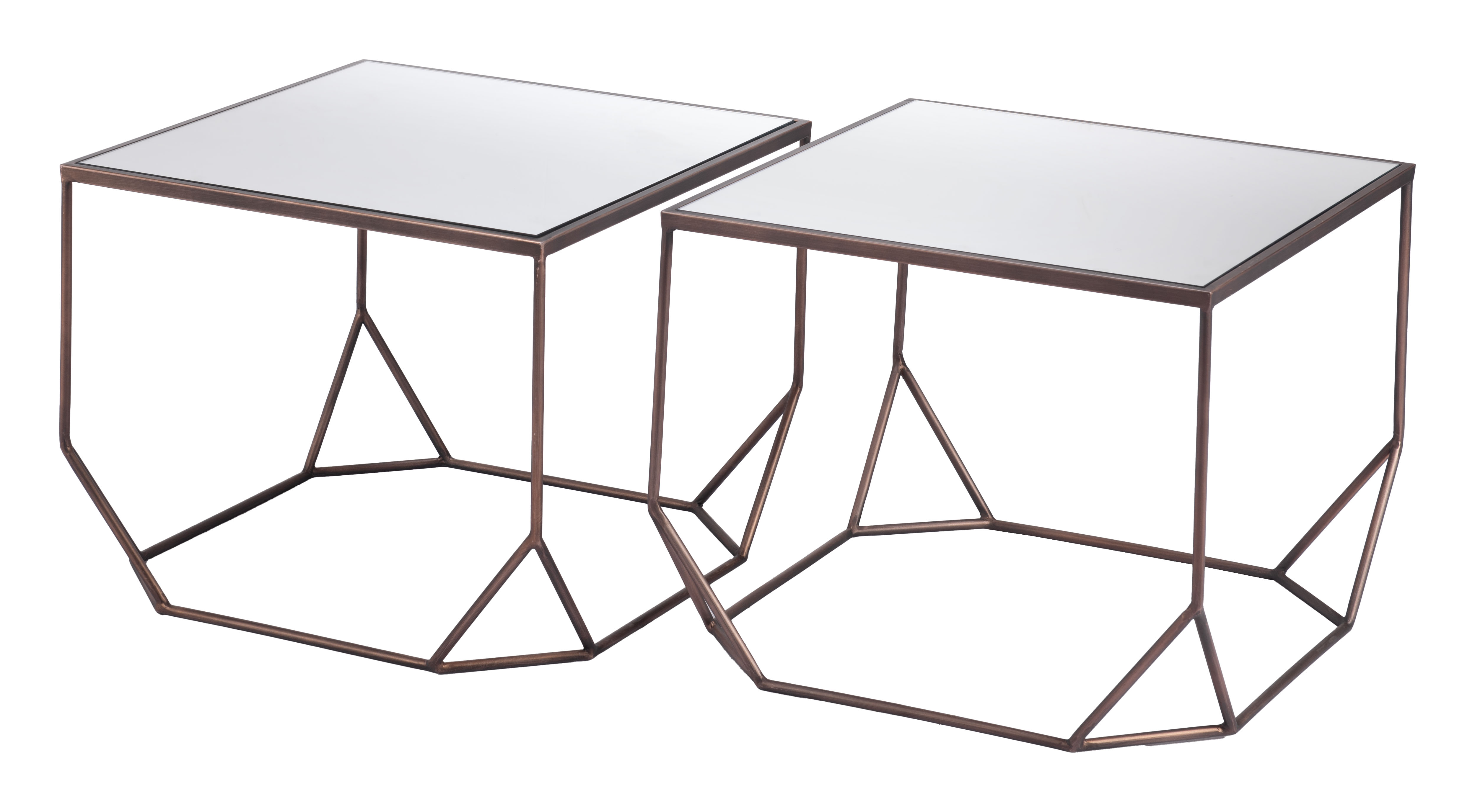 Arzon Coffee Table Set (2-Piece) Bronze product image