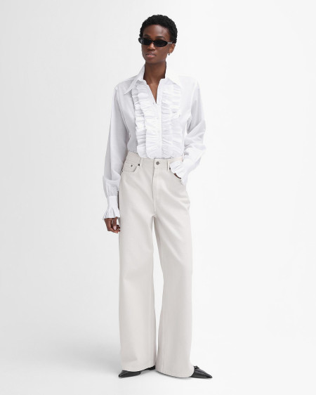 Barbour The Edit by Alexa Maximillian Ruffled Long-Sleeved Shirt