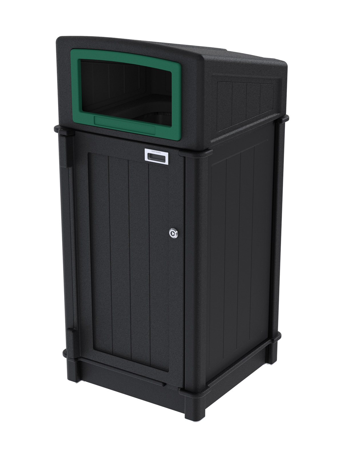 FUSION – Single – Unit – Front Load – Full – Black-Green