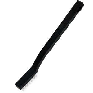 Carlisle, Flo-Pac, 1.7in, Utility Toothbrush Style Maintenance Brush, Polypropylene Bristles, Black
