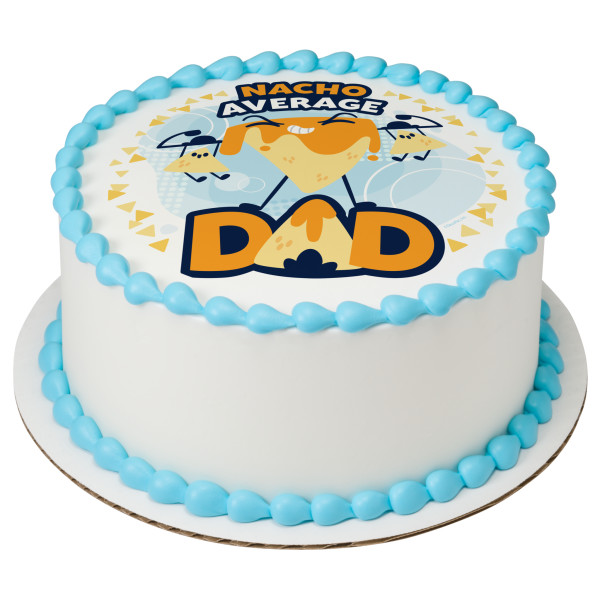 Nacho Average Dad PhotoCake® Edible Image®