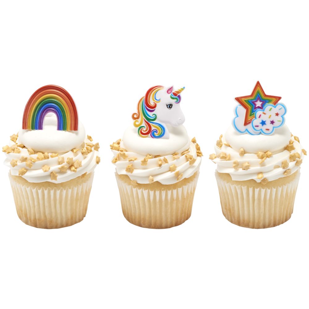 Image Cake Rainbow Unicorn Assortment