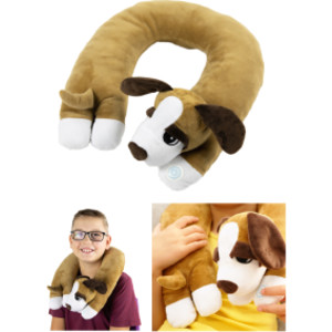 Sensory Vibrating Neck Pillow - Puppy