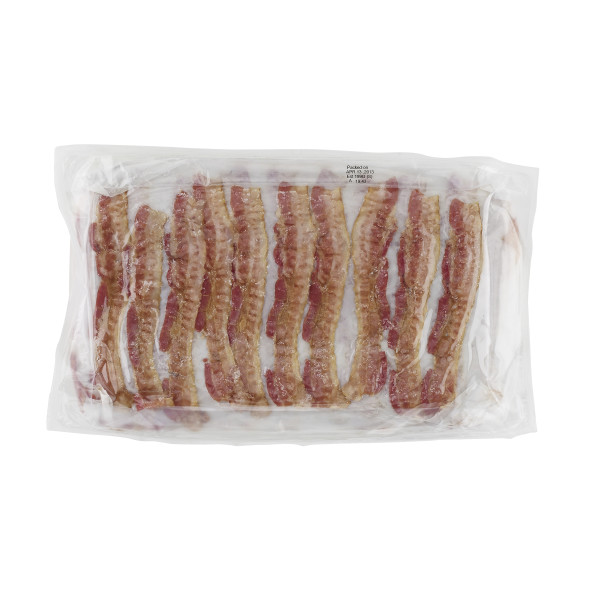 FAST 'N EASY(r) Bacon, Fully Cooked, 300 slice . C1CB - Front Center Inner Pack (Hi Res)