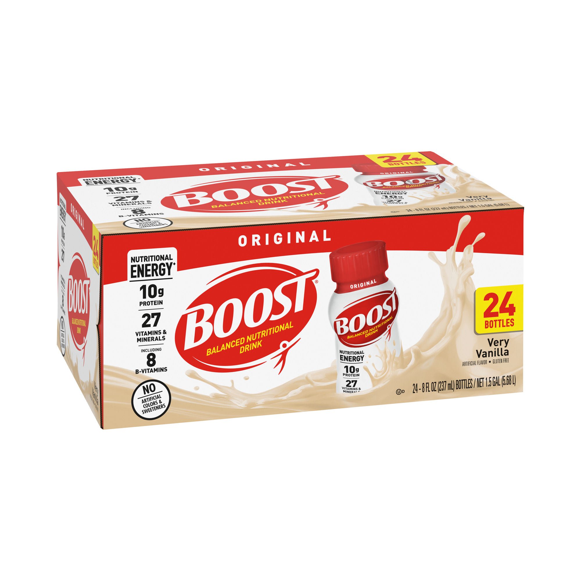 Boost® Original Vanilla Balanced Nutritional Drink, 8-ounce bottle