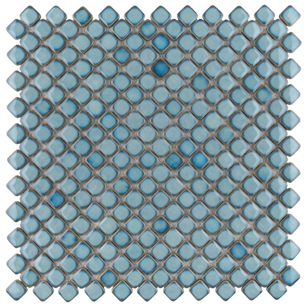 Hudson Diamond Marine 12-1/4 in. x 12-3/8 in. Porcelain Mosaic Tile
