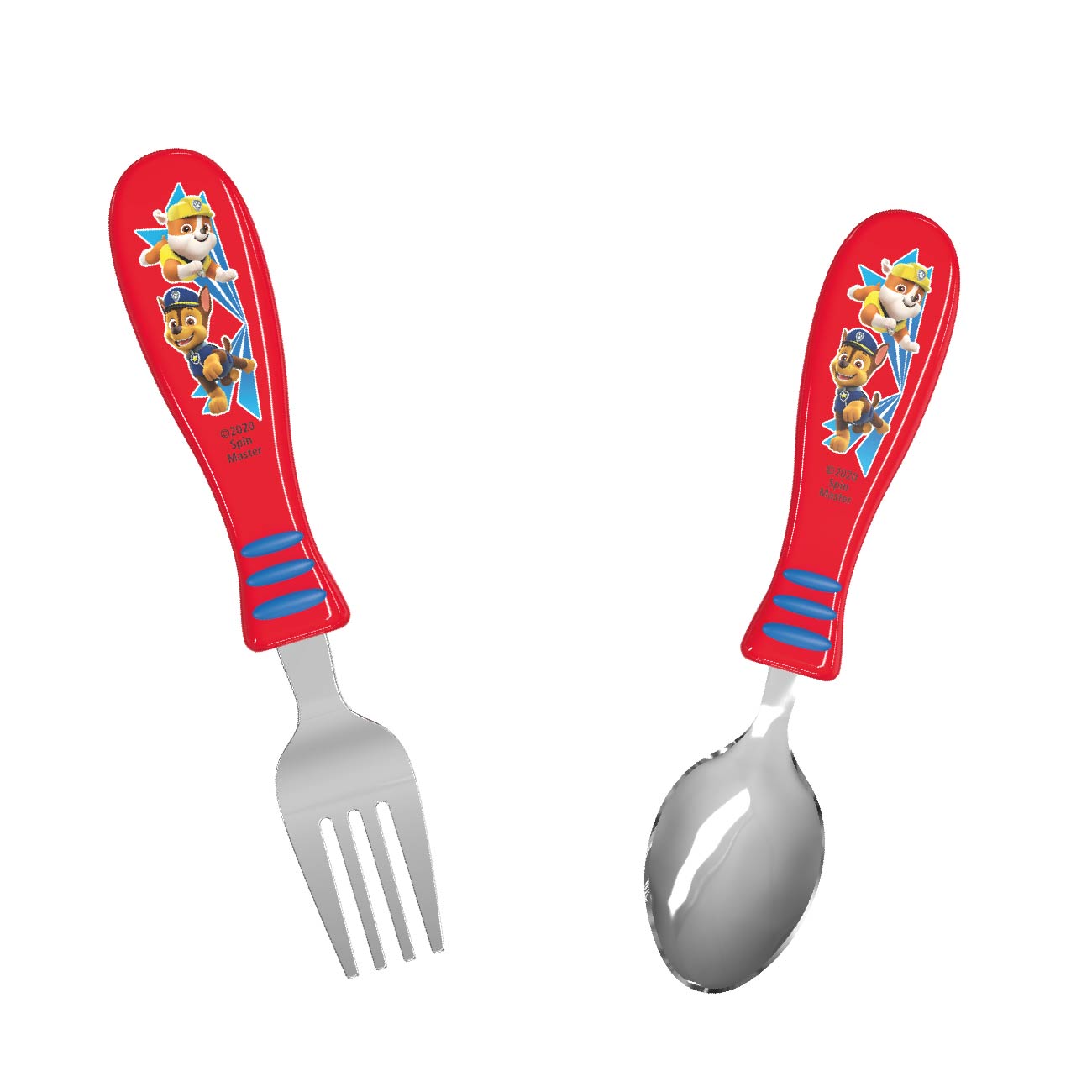 Paw Patrol Kid’s Flatware, Chase and Rubble, 2-piece set slideshow image 2