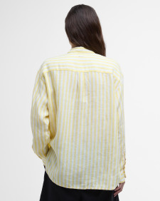 Camicia di lino Annie con motivo a righe 