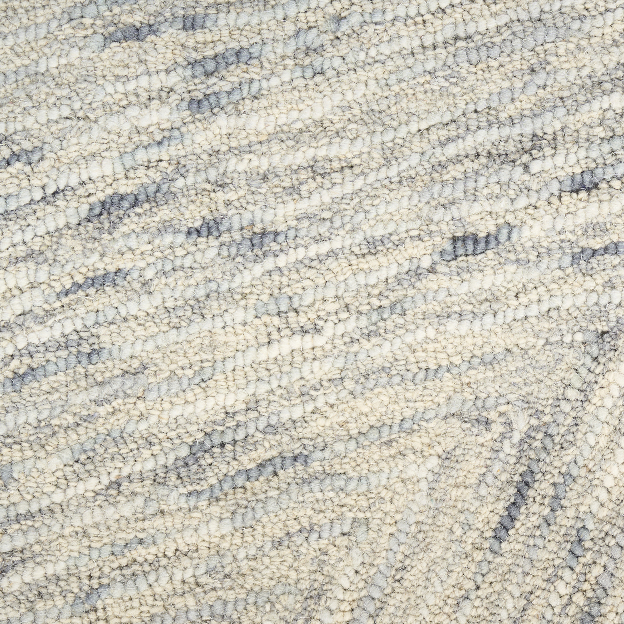 DKNY Pure Angles 5'3" x 7'3" Grey Modern Indoor Rug
