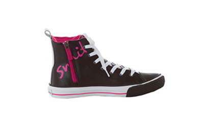 Smitten TAKEFLIGHT Sneaker for Women Lightweight Volcanized Slip Resistant Leather Side Zip-