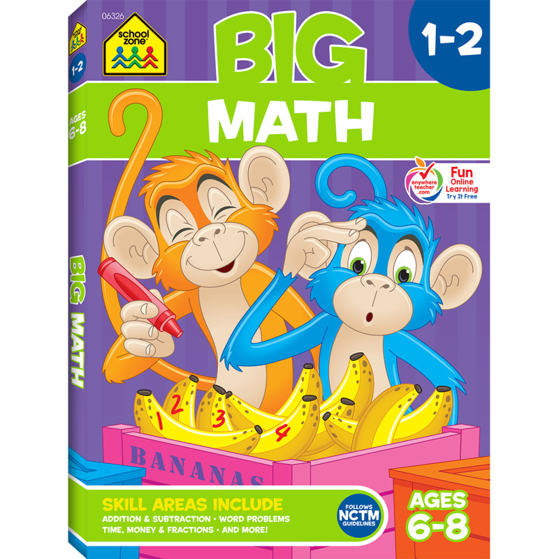BIG Math Workbook, Grades 1-2 - A.F. Smith