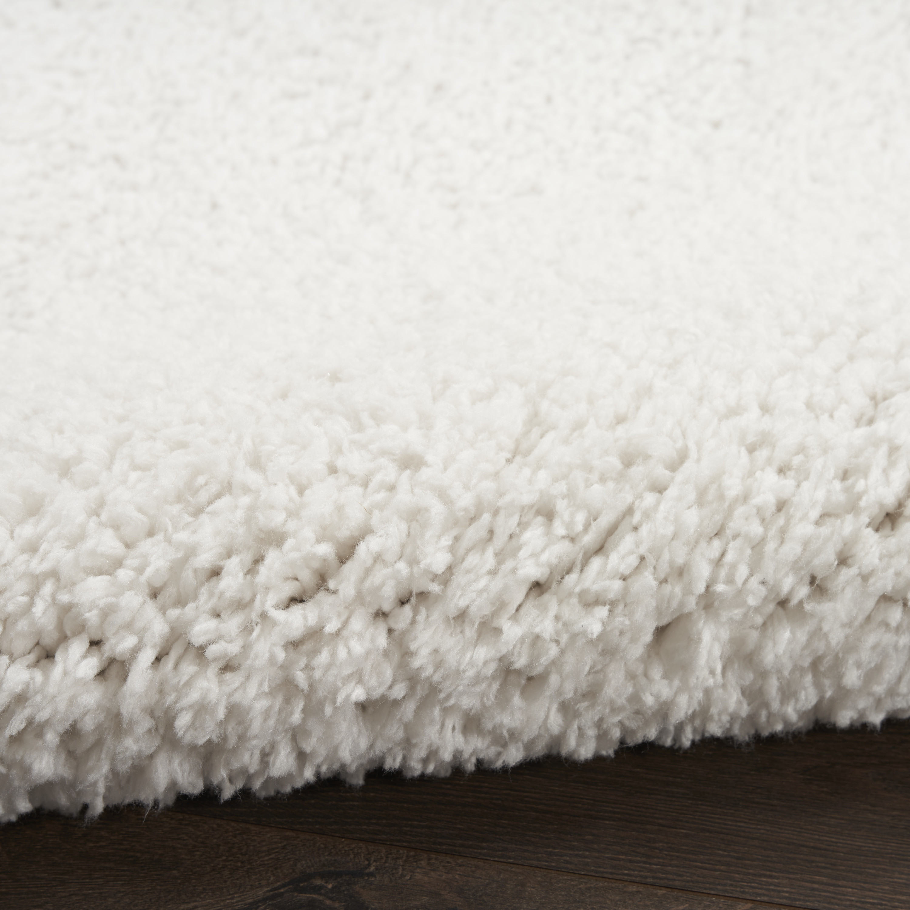 Nourison Modern Shag 5'3" x 7' Ivory Modern Indoor Rug
