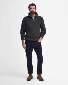 New Tyne Half-Zip Jumper Olive