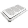 Full-size 2 ½-inch-deep Super Pan 3® stainless steel perforated steam table pan
